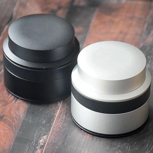 New Arrivals 58.4mm 304 Stainless Steel Coffee Powder Hammer Flat base Espresso Beans Press Tool Coffee Machine Accessories