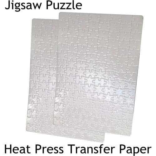 Full A4 Thermal transfer puzzle 28*20cm blank jigsaw puzzle pyrography jigsaw personality jigsaw puzzle heat transfer materials