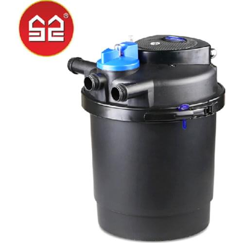 SUNSUN CPF series small fish pond full filter system Fish pond filter bucket pond filter with UV germicidal lamp Suitable for 3T