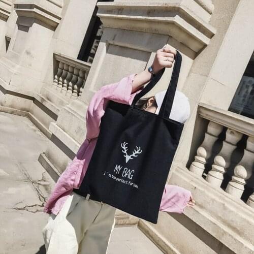 Animal pattern Handbag canvas bag lady shoulder bag Zippers Solid Casual occasion Fabric culture and art Decoration Unisex bag