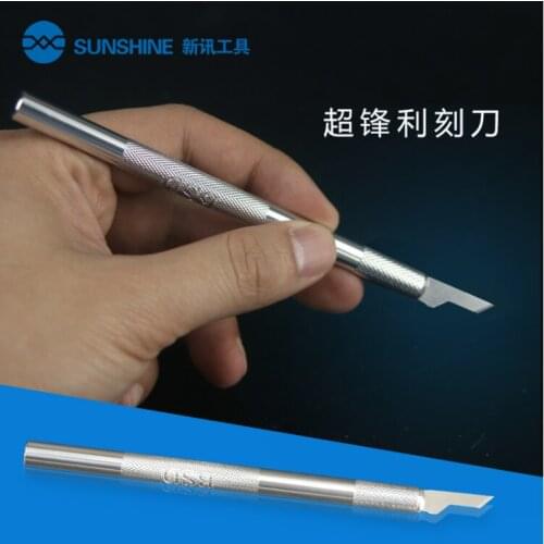 Sunshine TS-394 carving knife For CPU Chip disassembling separating oca glue remove cleaning crowbar tool