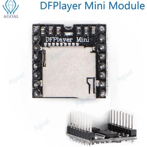 10Pcs/lot DFPlayer Mini MP3 Player Module MP3 Voice Module for DIY DIY Supporting TF Card and USB Disk Free Shipping