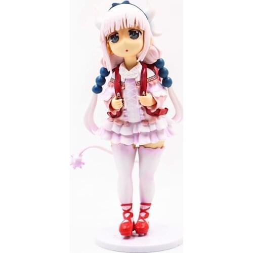 Anime Miss Kobayashis Dragon Maid KannaKamui Pvc Figure Desk Cake Car Showcase Model Decoration Collection Ornaments Kid Gift