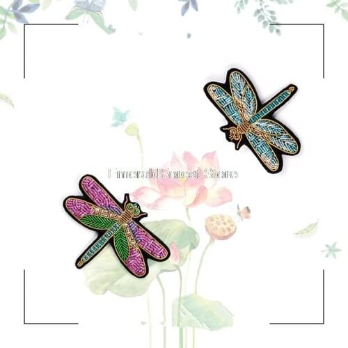 Indian silk butterfly brooch, Female decorative badge,Creative hundred collocation,Cartoon pin tide