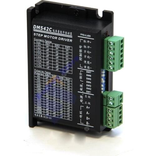 DM542C 4.2A DC12V -36V 4.2A can drive 20 / 28 / 35 / 42 / 57 series stepper motor digital driver