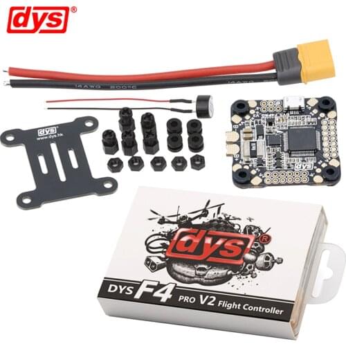 DYS flight control F4 PRO V2 Betaflight with 5V/3A 9V/1.2A BEC intergrated protection circuit on-board OSD flat cable connection