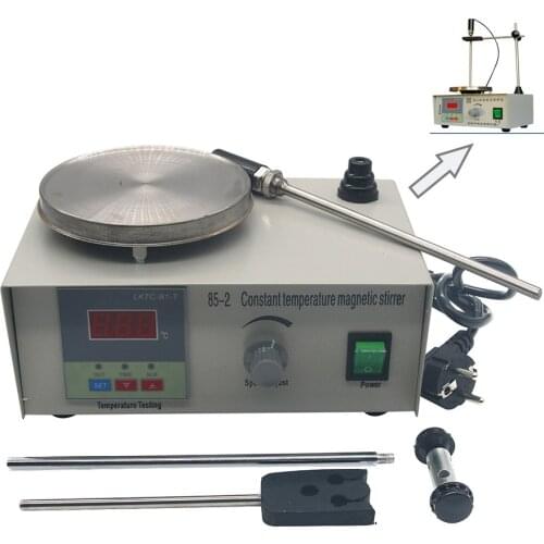 Laboratory Magnetic Stirrer Constant Temperature with Heating Plate 220V Hotplate Mixer 85-2