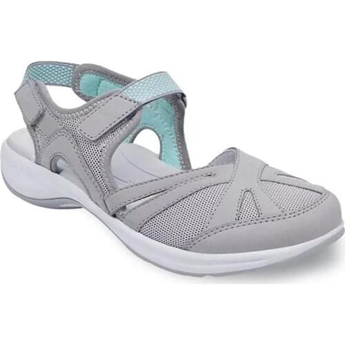 Summer Shoes for Women Sandals Solid Round Toe Mesh Breathable Casual Lady Sandalias Beach Female Wedge Shoes Mujer Zapatos