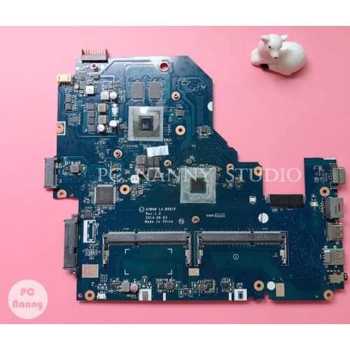 NBMQX11005 NB.MQX11.005 A5WAM LA-B981P for acer aspire E5-511 E5-511G laptop motherboard DDR3L NVIDIA GeForce 820M 2GB mainboard