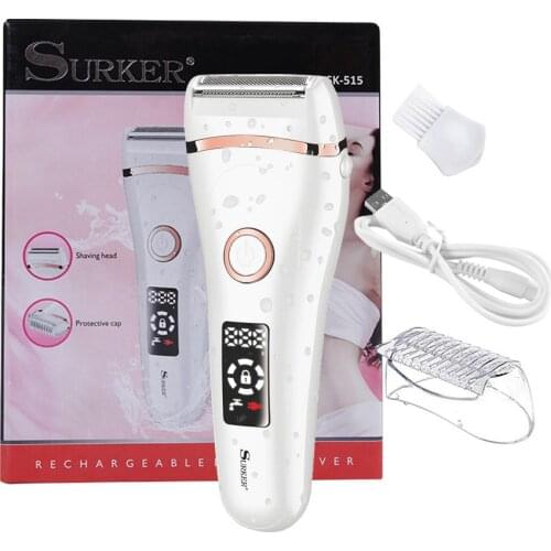 New New Electric Epilator Wet Dry Shaving LCD Display Painless Lady Shaver Body Hair Remover Leg Underarm and Bikini Slimme