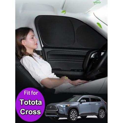 Upgrade Sun Shades for Toyota Cross 2020-2021 Custom-Fit Sun Shade Car Side Window Privacy Sunshade cover