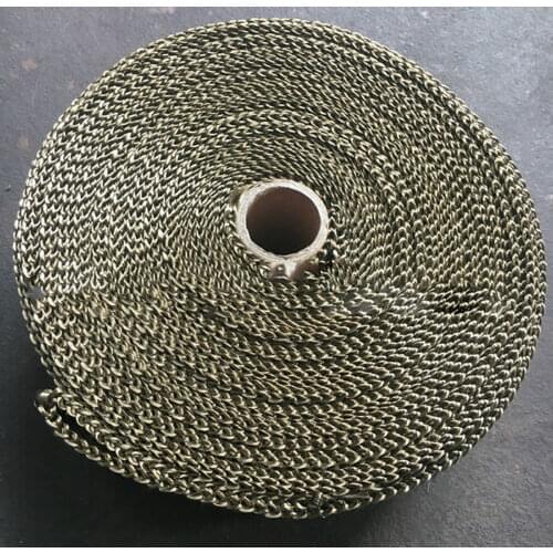 The width of glassfiber braided belt fabric is 50mm heat insulation