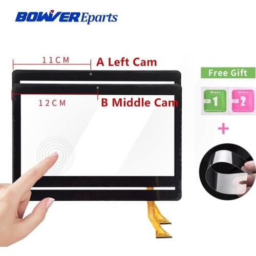 A+ White or black New Touch For Teclast X10 3G Phablet 10.1 inch MT6582 MK6580 Tablet Touch Screen Glass Sensor
