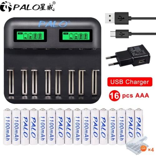 8-32 pcs AAA 1100mAh NI-MH Rechargeable Battery AAA 3A ni mh nimh 1.2V 1.2 Volt Original High Capacity Current Batteries