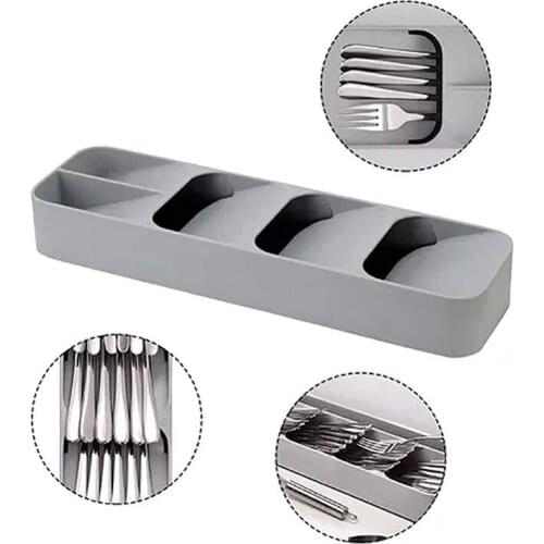 Kitchen Knife Holder, Knife Storage Box, Knife Separation and Finishing Rack, Knife Holder, Tableware Drawer Storage Box