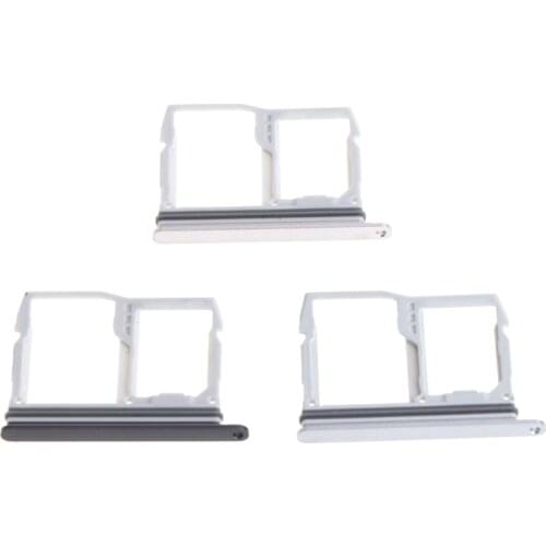 3 Colors Optional Metal SIM Card Tray Slot Holder + Micro SD Memory Sim Holder Adapter For LG G6 US997 VS988