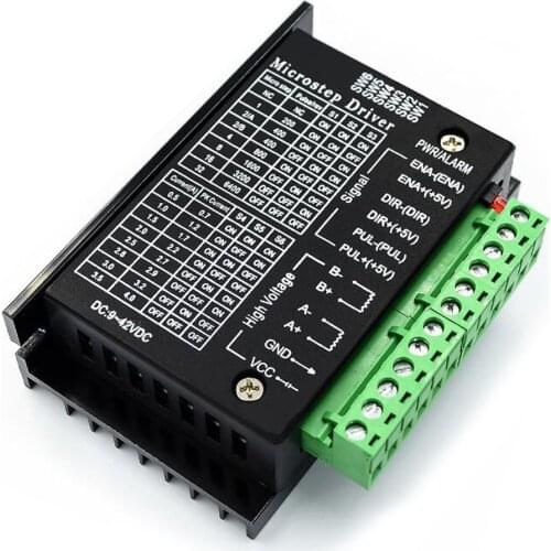 TB6600 Stepper Motor Driver Nema 23 Nema 34 42/57/86 Nema17 32 Segments 4.0A 42VDC cnc Engraving Machine
