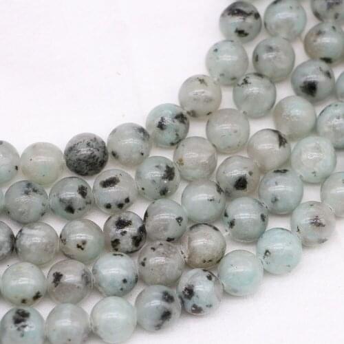 1strand/lot Natural Tianshan Blue Stone Bead Round Loose Spacer Beads 4/6/8/10/12mm For DIY Bracelet Jewelry Making Findings