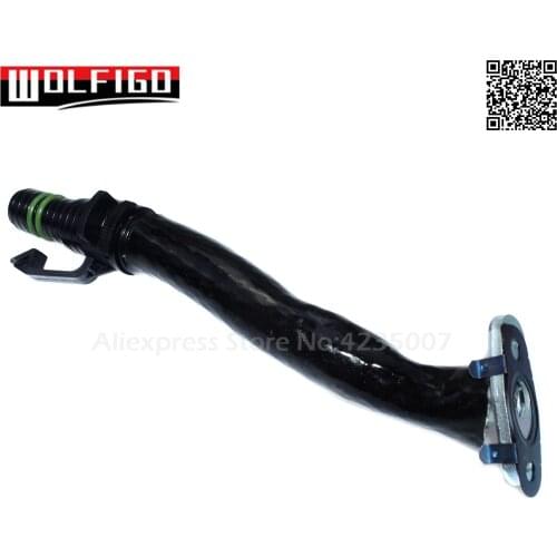 WOLFIGO New Turbo Oil Return Pipe for Opel Chevrolet SONIC CRUZE TRAX 1.4T 55587854,55 587 854,55569839,55 569 839,860160,860423