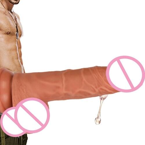 Soft Dildo for Women Skin Feeling Realistic Dick Artificial Penis Suction Cup Cock Strapon Female Masturbation Sex Toys 18 Tool