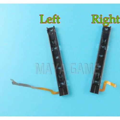 Original new Right and left Slider With Flex Cable Line Fix Repair Replacement For Nintend Switch Console NS NX rebuild