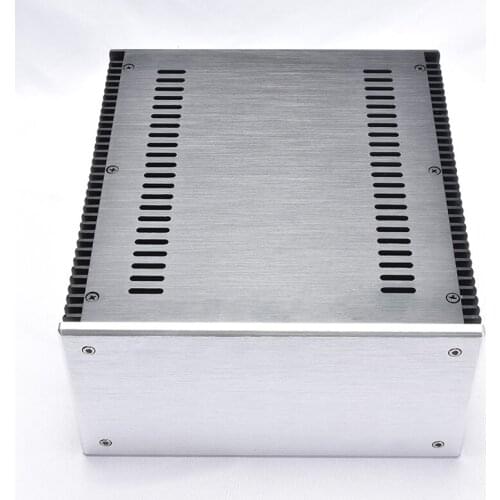 Full aluminum power amplifier chassis 2412 blank version 1969 audio amplifier chassis (W240*H120*D271)