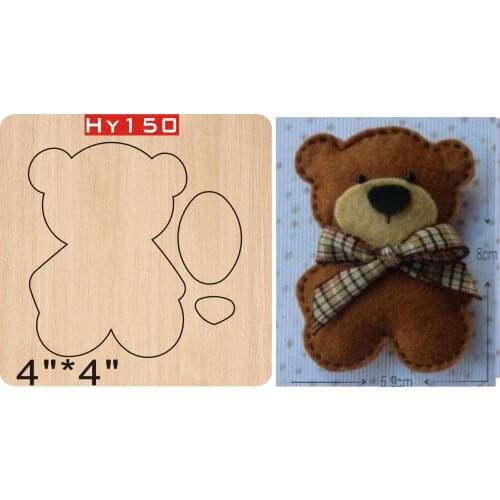 Little bear cutting dies 2019 new die cut &wooden dies Suitable for common die cutting machines on the market