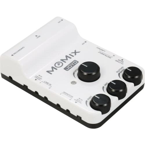 JOYO MOMIX USB Audio Interface Mixer Professional Sound Mixing Console for PC Smartphone Audio Equipment Music Instruments