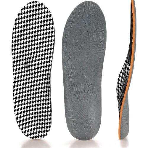 IFITNA Foot Arch Insole For Pain Relief Male Shoes Flat Feet Walking Comfortable Memory Slow Elastic Insole