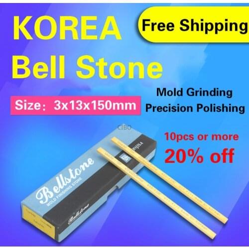 BellStone Sharpener Oil Stone mold Polishing hign grade VH polishing stone 3x13x150mm Free Shipping