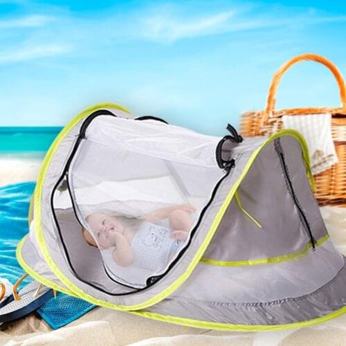 Discovery Tube Tunnel Tent Toys Infants Tent Sleep Bed Anti Mosquito Houses Foldable Sun Shade Awning Castle