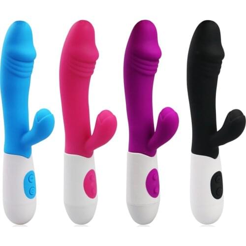 G Spot Vibrator For Women Dual Vibration Silicone Dildo Waterproof Female Clitoris Massager Sex Toys for Women Adult Product