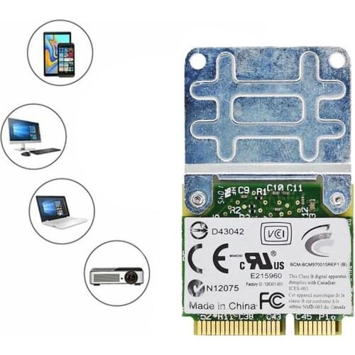 Broadcom BCM970015 BCM70015 HD Crystal Hardware Video Decoder Mini PCI-E Adapter 1080p AW-VD920H WIFI Card for 1th TV/Notebook