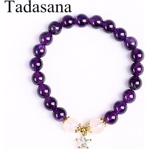 High Quantity Star Bracelet Hand Women Healing Crystals Stones Jewelry Quartz Bracelet For Lucky Love Gifts