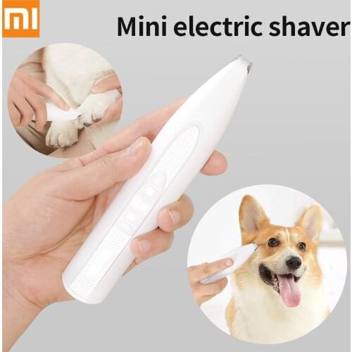 Xiaomi Pawbby Pet Dog Cat Hair Trimmer Noiseless Safety Mini Electric Shaver Clipper