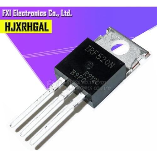 10PCS IRF520 IRF520N TO220 TO-220 IRF520NPBF New original