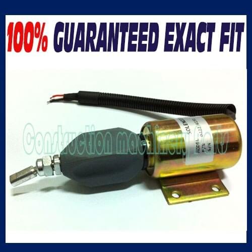 3924450, 2001ES-12 Fuel Shutdown Solenoid Valve for Cummins, Hitachi