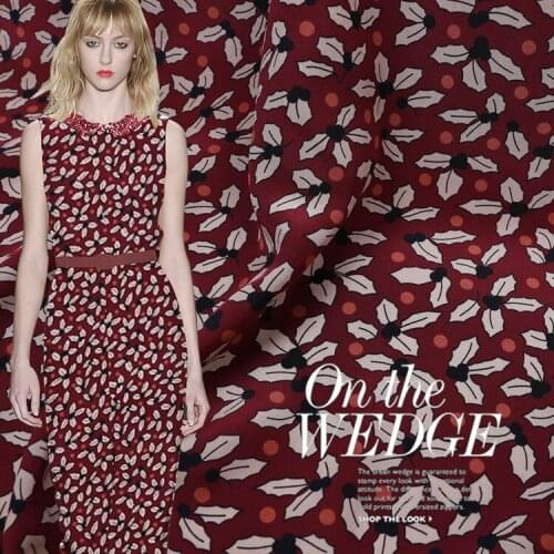 50x114cm natural 100% mulberry silk crepe de chine fabric material 16mm summer fashion clothing shirt fabric for dress cloth