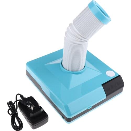 60W Non-spill Nail Art Dust Suction Vacuum Collector Manicure Station