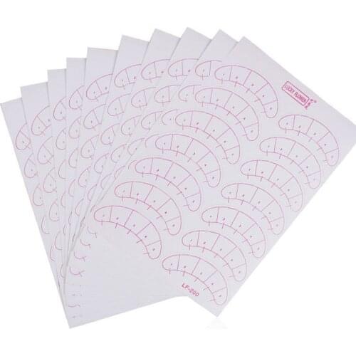 70 Pairs Eye Sticker Eyelashes Extension Grafted Eyelash Eye Pads Paper Patches Wraps Practice Beauty Patches Make Up Tools