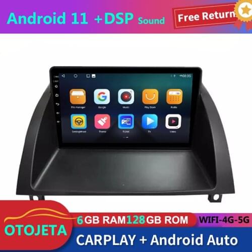 For MG3 MG 3 2013-2016 Car Radio Stereo GPS Navigator 6GB Ram 128GB Rom Autoradio 2Din Android 11 Bluetooth Multimedia Player