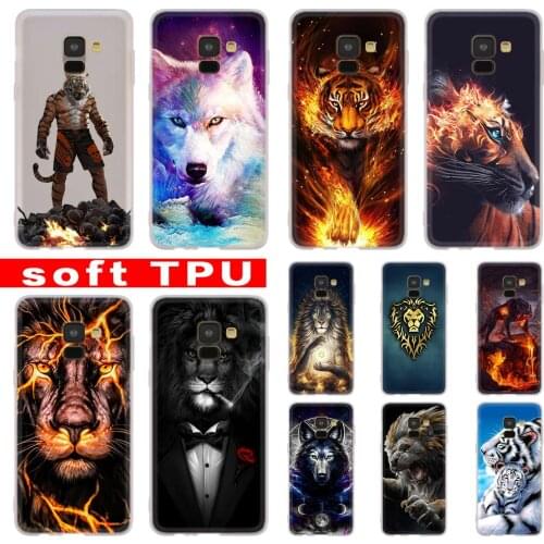 Classic lion tiger Wolf For Samsung Galaxy A51 A41 A31 A71 A10 A20 e A30 A40 s A50 A70 Note 8 9 10 Plus TPU Case Cover Soft