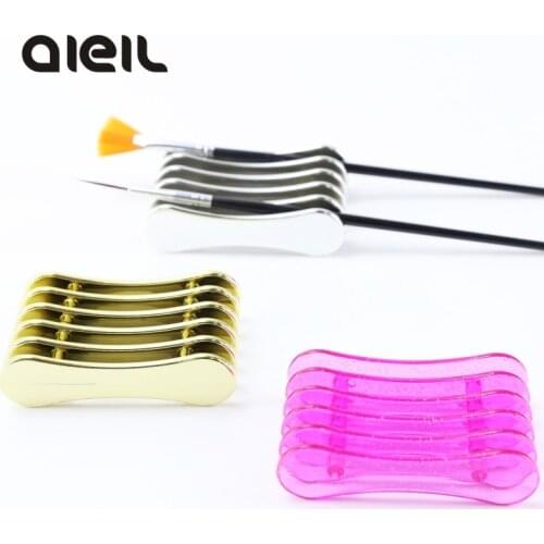 1PCS Nail Art Penholder Brush Carrier Storage Nails Brush Rack Accessory UV Gel for Nail Salon Manicure Tools Stand Holder
