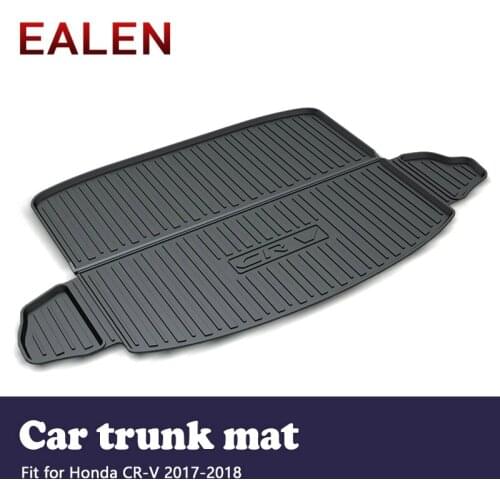 EALEN For Honda CR-V CRV 2017 2018 Styling Boot Liner Waterproof carpet Anti-slip mat Accessories 1Set Car Cargo rear trunk mat
