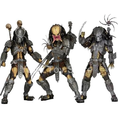 NECA Celtic Predator Masked Scar Predator Figure Alien Action Figure Toys Model Gifts