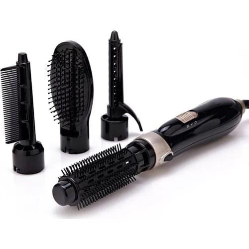 Electric Hair Dryer Brush 4 in 1 Blow Dryer Hair Blower Brush Hot Air Styler Comb Hairdryer Hair Straightening Comb Curling Iron