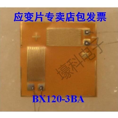 Foil Electric Resistance Strain Gauge / Strainometer / Strain Meter BX120-3BA/2BA/5BA Normal Temperature Strain Gauge
