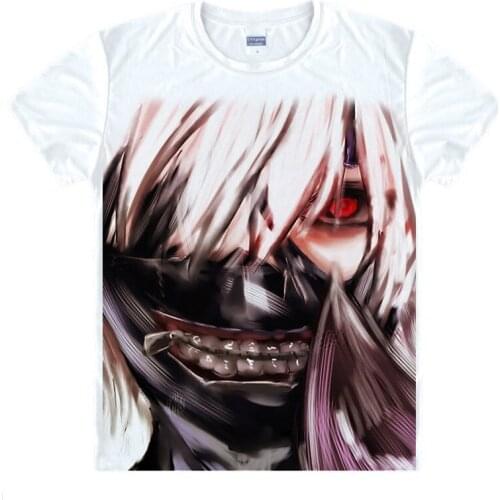 Tokyo Guru T-Shirt pure-blood ghoul Shirt custom t shirts Anime Cartoon Gift Kawaii Clothes printed shirts childrens clothing a