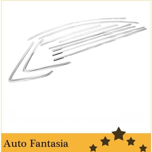 Chrome Side Window Top Trim Strip Steel for Mazda 3 / Axela (Hatch) 09-12