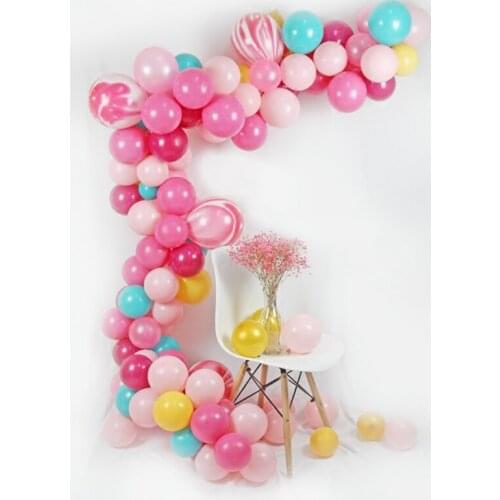 DIY Latex Balloons Modeling Tool Plastic Balloon Chain 5Meter Balloon Tie Knob Tool Wedding Decoration Birthday Party Supplies